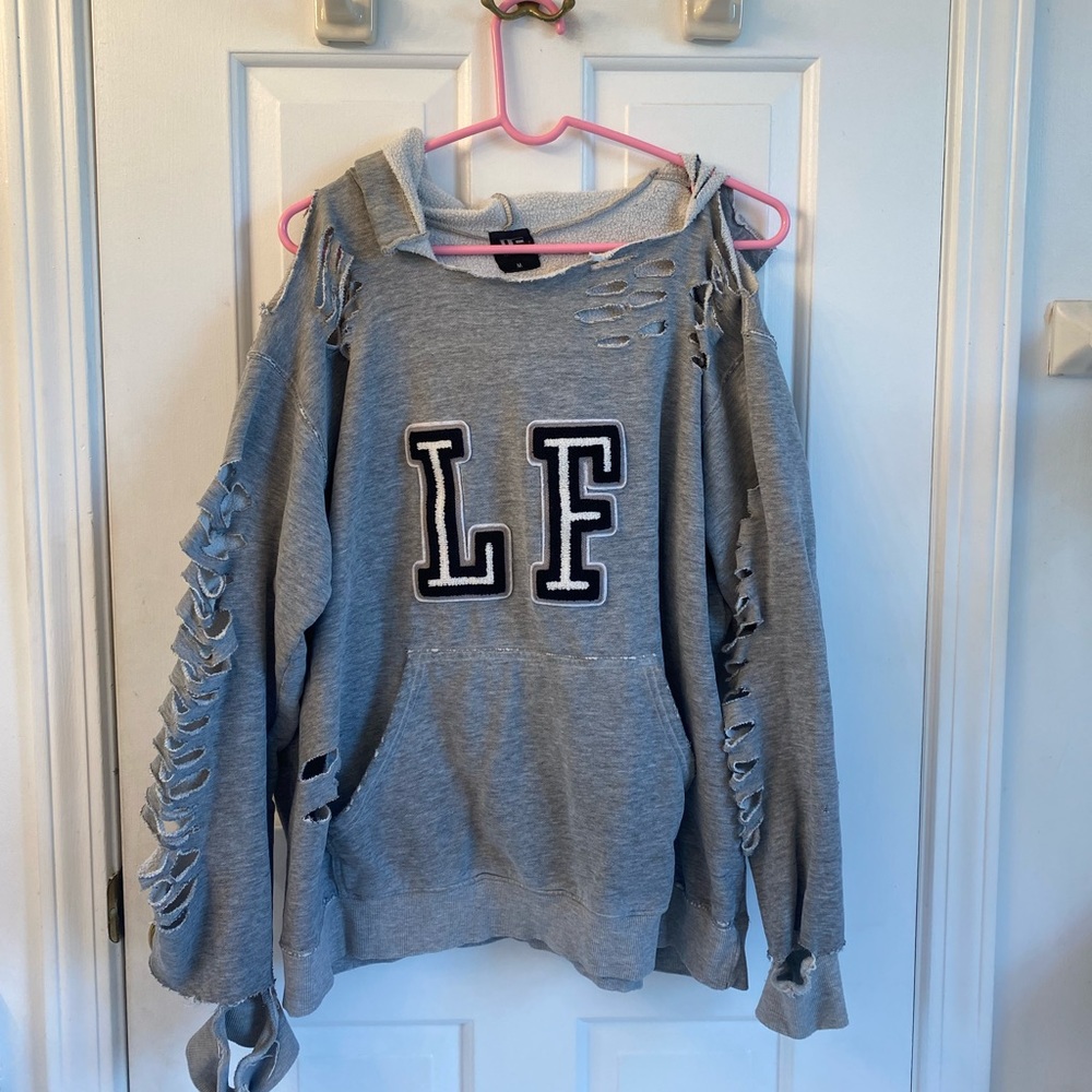 LF DISTRESSED HOODIE